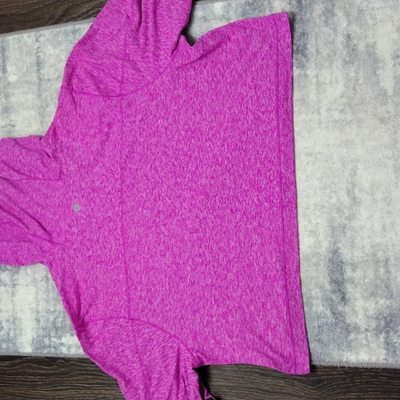 90 Degree By Reflex Magenta Cropped Hoodie Zipper Long Sleeve Sport L - Picture 6 of 8